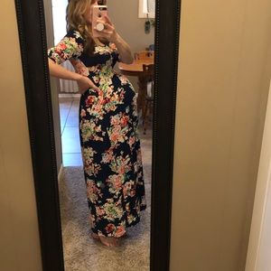 Floral Maternity (or not) Dress